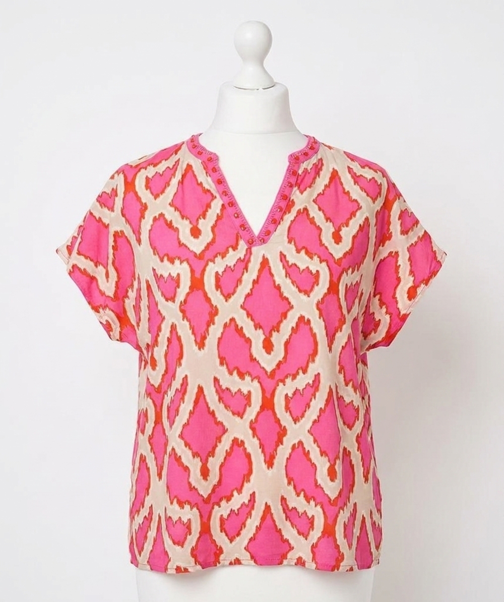 NEW ESQUALO telse top in beads disco spark
